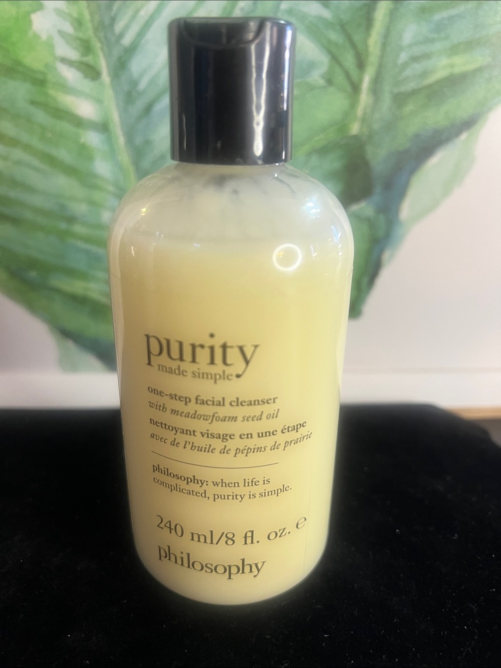 Philosophy Purity One-Step Facial Cleanser - Pale Yellow with Black Cap